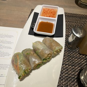 Bamboo Penny's - Spring rolls with chicken - Thai Near Me - Leawood, Kansas