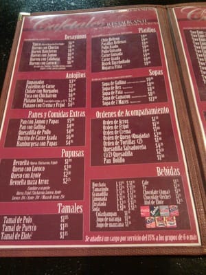 Menu photo 8 Cafetales Inglewood, CA Menu photo 8 Cafetales Inglewood, CA