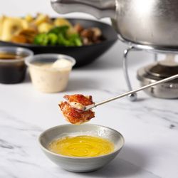 Bleu Flames - Lobster tail with butter
