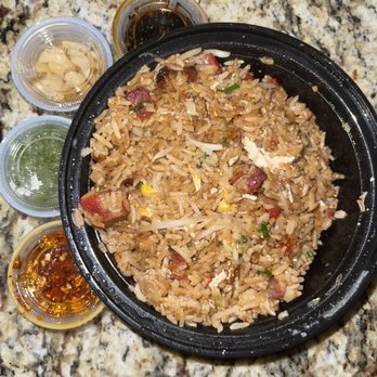 Chinatown Express - Roast Pork (Red Skin) on Rice with sauces - Chinese Near Me - Washington, DC, District of Columbia Chinatown Express - Roast Pork (Red Skin) on Rice with sauces - Chinese Near Me - Washington, DC, District of Columbia
