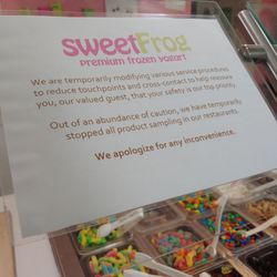 sweetFrog Premium Frozen Yogurt