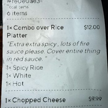 Naz's Halal Food - Baltimore - Asked for extra sauce / extra spicy almost every time and they always fail to do so. - Halal Near Me - Baltimore, Maryland