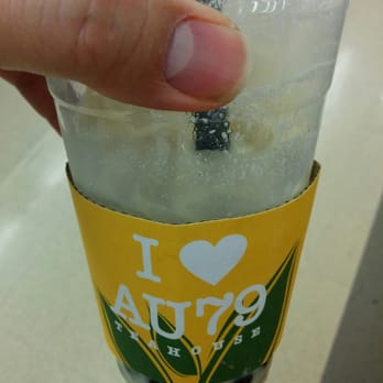Au79 Teahouse - My overpriced, watered down cup of ice (60% ice).  The most I've ever paid for a boba drink. - Coffee & Tea Near Me - Arcadia, California