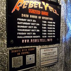 Rebel Yell - 2026 hours/signs