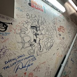 Eureka Sentinel Museum - Past performers sign the walls