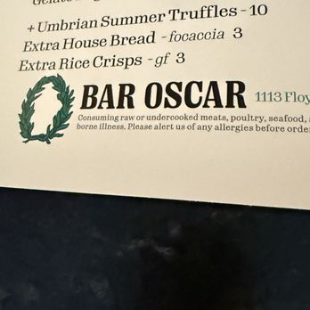 Bar Oscar - Specialty Food Near Me - Covington, Georgia