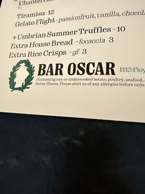 Bar Oscar by null