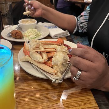 Captain George's Seafood Restaurant - All you can eat Snow Crab Legs - Seafood Near Me - Kill Devil Hills, North Carolina