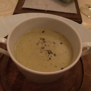 Chefs Plate - Gorgonzola soup - Bars Near Me - Playa del Carmen, ROO