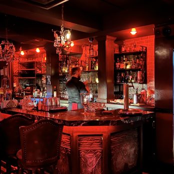 Betty Lou's Library - a bar with red lighting - Speakeasies Near Me - Calgary, Alberta Betty Lou's Library - a bar with red lighting - Speakeasies Near Me - Calgary, Alberta