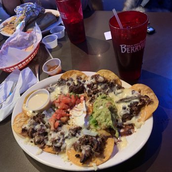 Berryhill Baja Grill - Beef fajita nachos - Mexican Near Me - Sugar Land, Texas