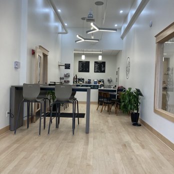 Root Bar - the interior of a modern office - Coffee & Tea Near Me - Kane, Pennsylvania Root Bar - the interior of a modern office - Coffee & Tea Near Me - Kane, Pennsylvania