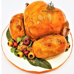 My Baking Creations - Turkey Inspired Custom Cake