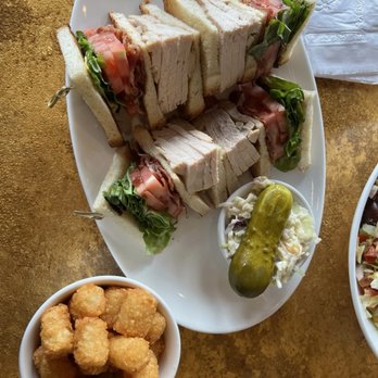 Chit Chat Diner - Turkey club. $1 more for tots. - Diners Near Me - West Orange, New Jersey