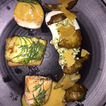 Verses Bistro - Over cooked salmon - French Near Me - Montreal, Quebec Verses Bistro - Over cooked salmon - French Near Me - Montreal, Quebec