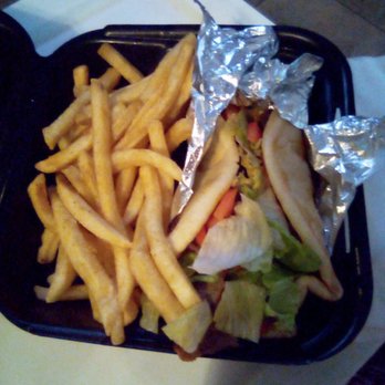 Kabob Express - Lamb Gyro with fries - Afghan Near Me - Las Vegas, Nevada Kabob Express - Lamb Gyro with fries - Afghan Near Me - Las Vegas, Nevada