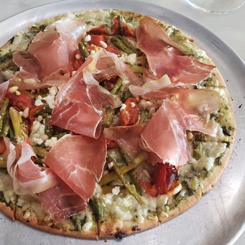 Stella's Modern Pantry - Gluten-free Asparagus Pesto Flatbread - Breakfast & Brunch Near Me - Ocala, Florida Stella's Modern Pantry - Gluten-free Asparagus Pesto Flatbread - Breakfast & Brunch Near Me - Ocala, Florida