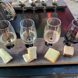 Milk the Cow - $55 cheese wine flight, large pour