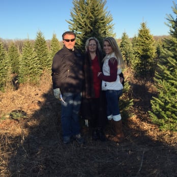 Hartikka Tree Farms - My family with our tree - Christmas Trees Near Me - Voluntown, Connecticut