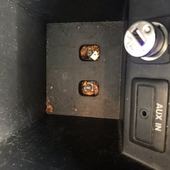 A Plus Auto Body Repair - He didn't even vacuum out the center console storage - Auto Detailing Near Me