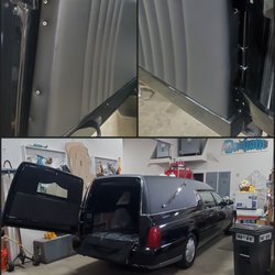 Interior Renovations - Hearse Rear panel repairs.