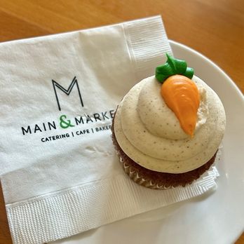 Main & Market - Carrot cake cupcake - Breakfast & Brunch Near Me - Annapolis, Maryland Main & Market - Carrot cake cupcake - Breakfast & Brunch Near Me - Annapolis, Maryland