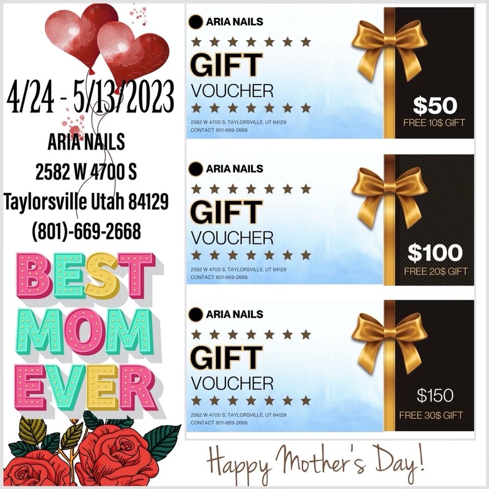 ARIA NAILS Updated October 2024 56 Photos 2582 W 4700 S