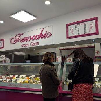 Fenocchio Glacier - inside/menu - Ice Cream & Frozen Yogurt Near Me - Nice, 06