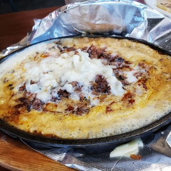 Taqueria El Manhattan - Queso Funditto. AKA, cheese with Chorizo. - Mexican Near Me - Fort Mill, South Carolina Taqueria El Manhattan - Queso Funditto. AKA, cheese with Chorizo. - Mexican Near Me - Fort Mill, South Carolina