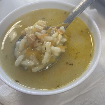 Greco Fresh Grille - Yummy lemon soup - Greek Near Me - Charlotte, North Carolina Greco Fresh Grille - Yummy lemon soup - Greek Near Me - Charlotte, North Carolina