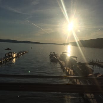 Barrel Back Restaurant - The view from our table! - New American Near Me - Walloon Lake, Michigan