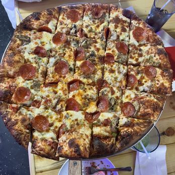 Ducks Pizza Company - Large Deluxe pizza - Pizza Near Me - Crandon, Wisconsin Ducks Pizza Company - Large Deluxe pizza - Pizza Near Me - Crandon, Wisconsin