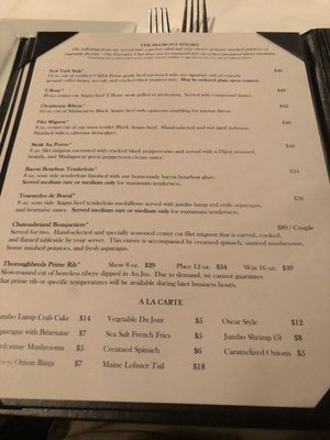 Menu photo 7 Thoroughbreds Chophouse Myrtle Beach, SC Menu photo 7 Thoroughbreds Chophouse Myrtle Beach, SC