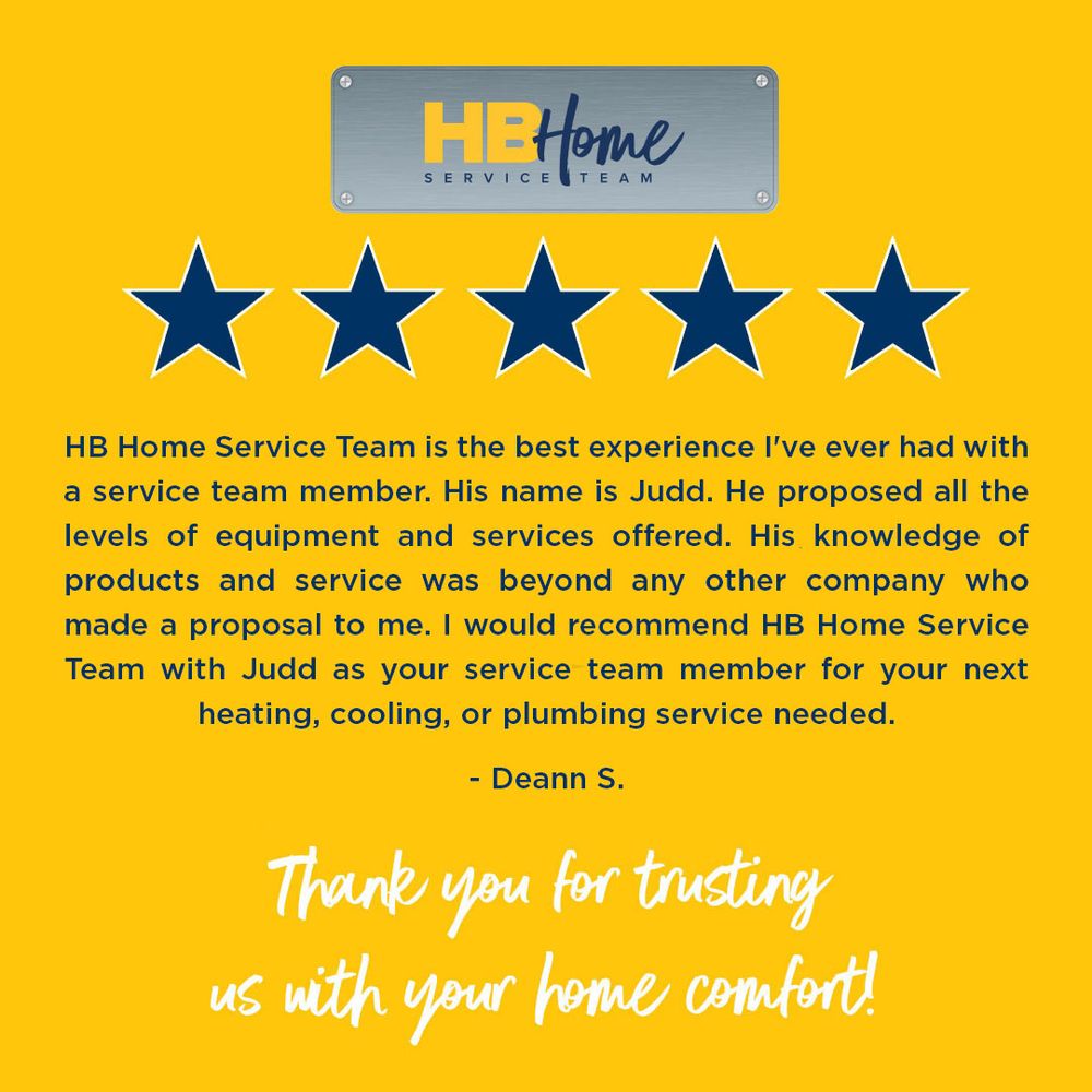 Slide of HB McClure/HB Home Service Team