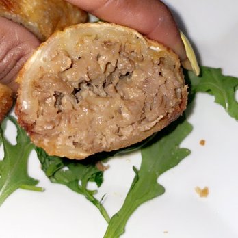 Barcade - The inside of a Philly cheesesteak eggrolls - Bars Near Me - New York, New York Barcade - The inside of a Philly cheesesteak eggrolls - Bars Near Me - New York, New York