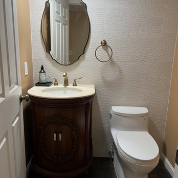BJ Floors and Kitchens - Powder Room - Kitchen & Bath Near Me - Passaic, New Jersey