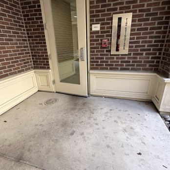 The Mason - Doors propped open. Staff walks by it daily. 24:7 including business hours. - Apartments Near Me - Pleasanton, California