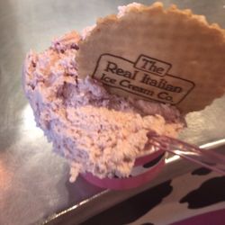 The Real Italian Ice Cream Co. - Piccolo scoop of strawberry gelato