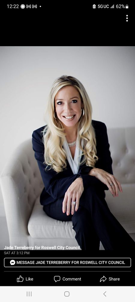 Jade for Roswell City Council - social services organization in Roswell, GA