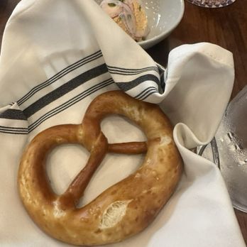 Schmankerl Stub’n - Pretzel with cheese dip - German Near Me - Orlando, Florida Schmankerl Stub’n - Pretzel with cheese dip - German Near Me - Orlando, Florida