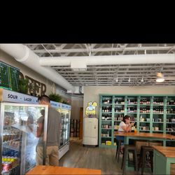 Fattey Beer Company - Westerville - Coolers and beer library