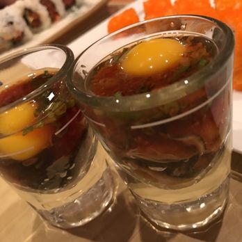 Yanagi Sushi - Oyster Shooters - Japanese Near Me - Honolulu, Hawaii