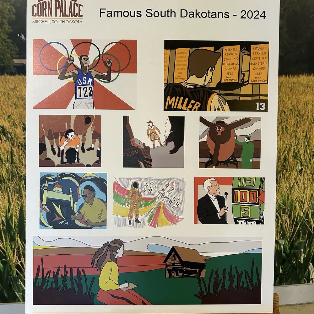 Corn Palace - 2024 artwork designs - Museums Near Me - Mitchell, South Dakota