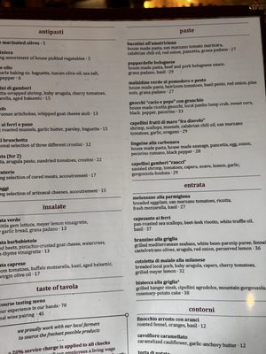 Menu photo 2 tavola Charlottesville, VA Menu photo 2 tavola Charlottesville, VA