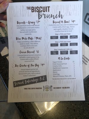 Menu photo 2 Three Tree Coffee Statesboro, GA