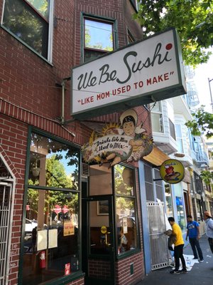 Photo of We Be Sushi - San Francisco, CA, US. That name is hilarious.