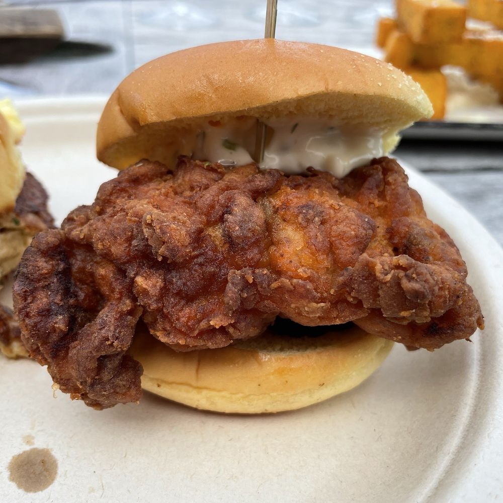 Cape May Winery and Vineyard - Crispy Hot Nashville Chicken Slider - Wineries Near Me - Cape May, New Jersey