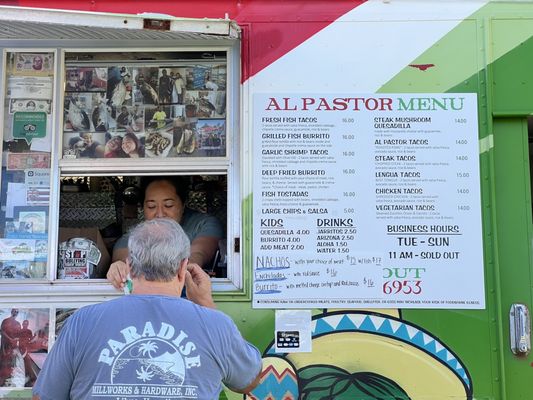 Menu photo 1 Al Pastor Kapaa, HI