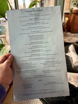 Menu photo 1 Virginia Inn Seattle, WA Menu photo 1 Virginia Inn Seattle, WA