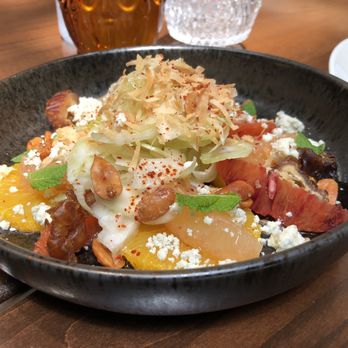 Succotash Prime - Citrus and blue cheese, with spicy peanut salad - Southern Near Me - Washington, DC, District of Columbia Succotash Prime - Citrus and blue cheese, with spicy peanut salad - Southern Near Me - Washington, DC, District of Columbia